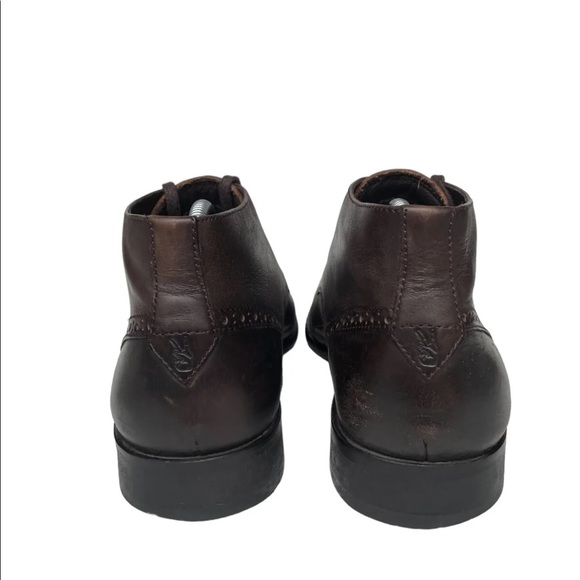 John Varvatos USA Brown Leather Wingtip Dress Ankle Boot Size 9.5M main image 8